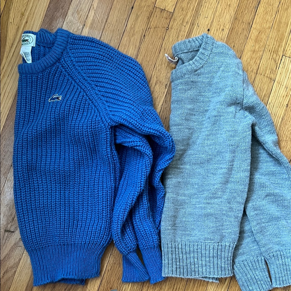 Vintage kids Sweaters - lacoste & sears